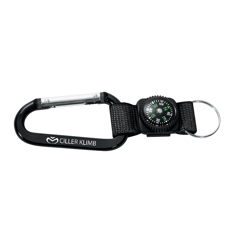 Busbee Carabiner with Compass