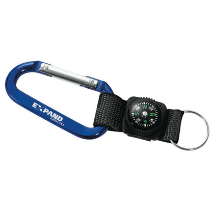 Busbee Carabiner with Compass