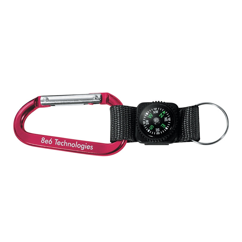 Busbee Carabiner with Compass