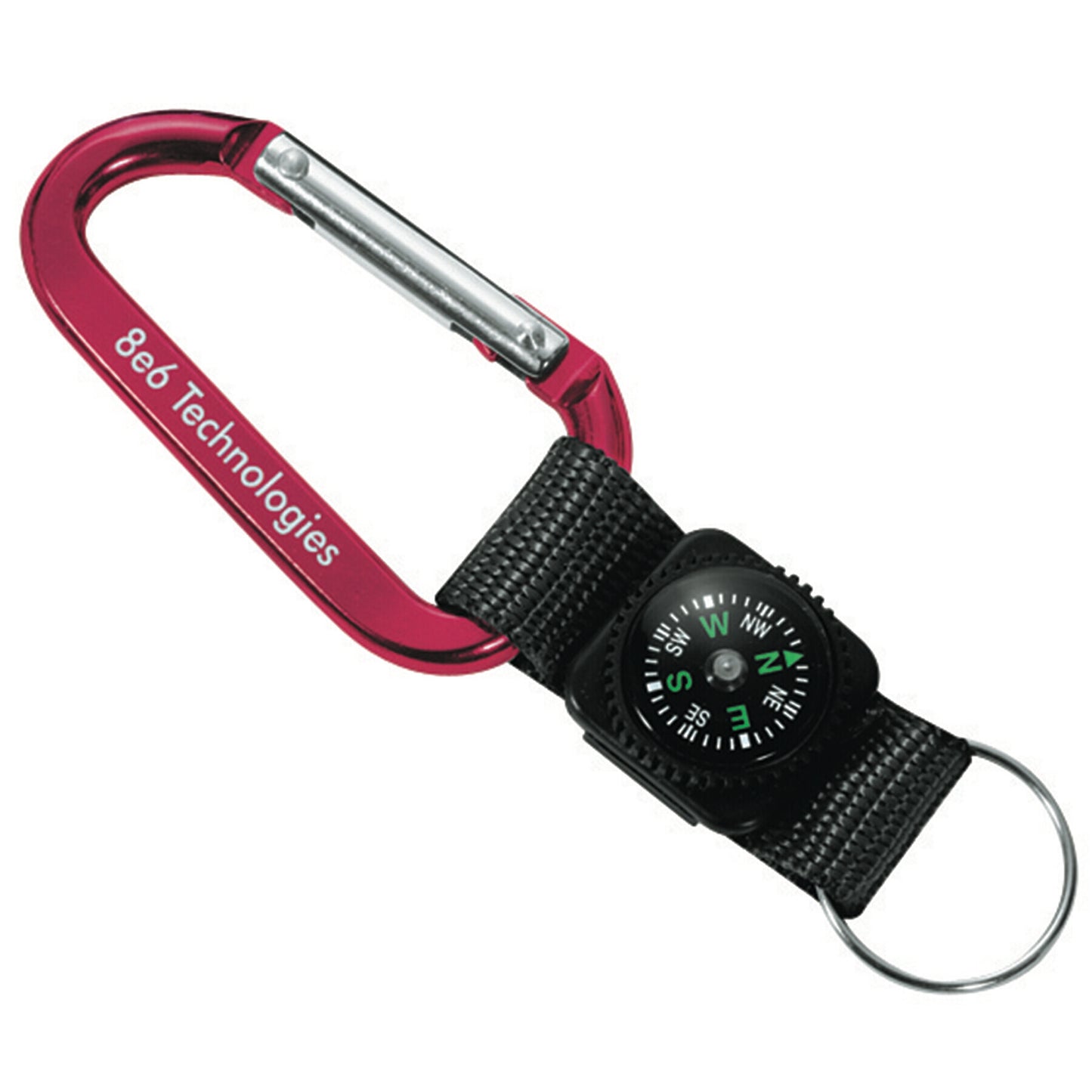 Busbee Carabiner with Compass