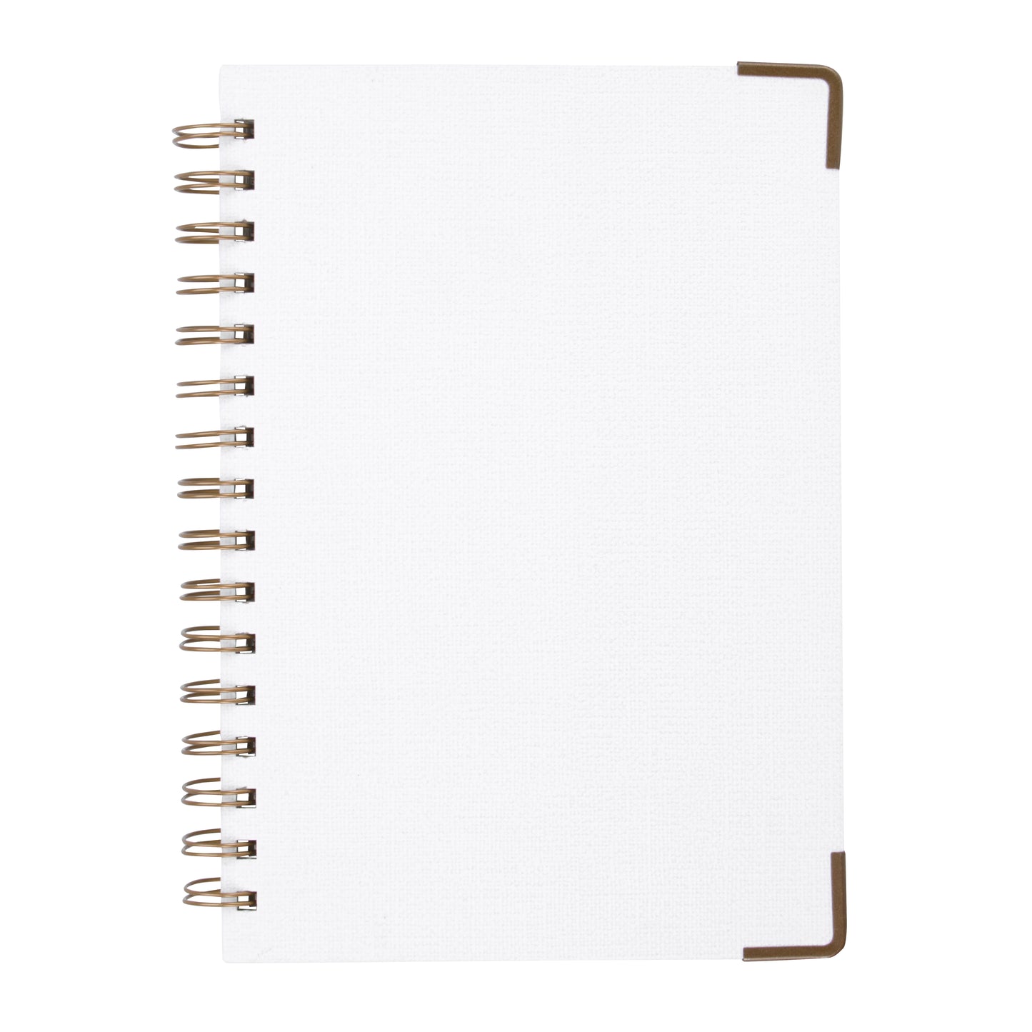 Good Value™ Woven Paper Hardback With Metal Accents Notebook