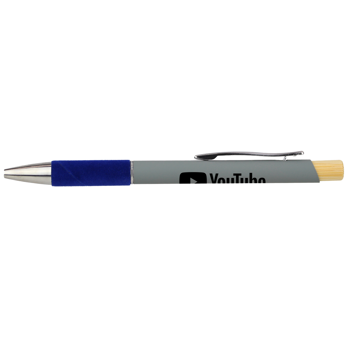 Recycled Aluminum Pen Featuring a Velvet Grip