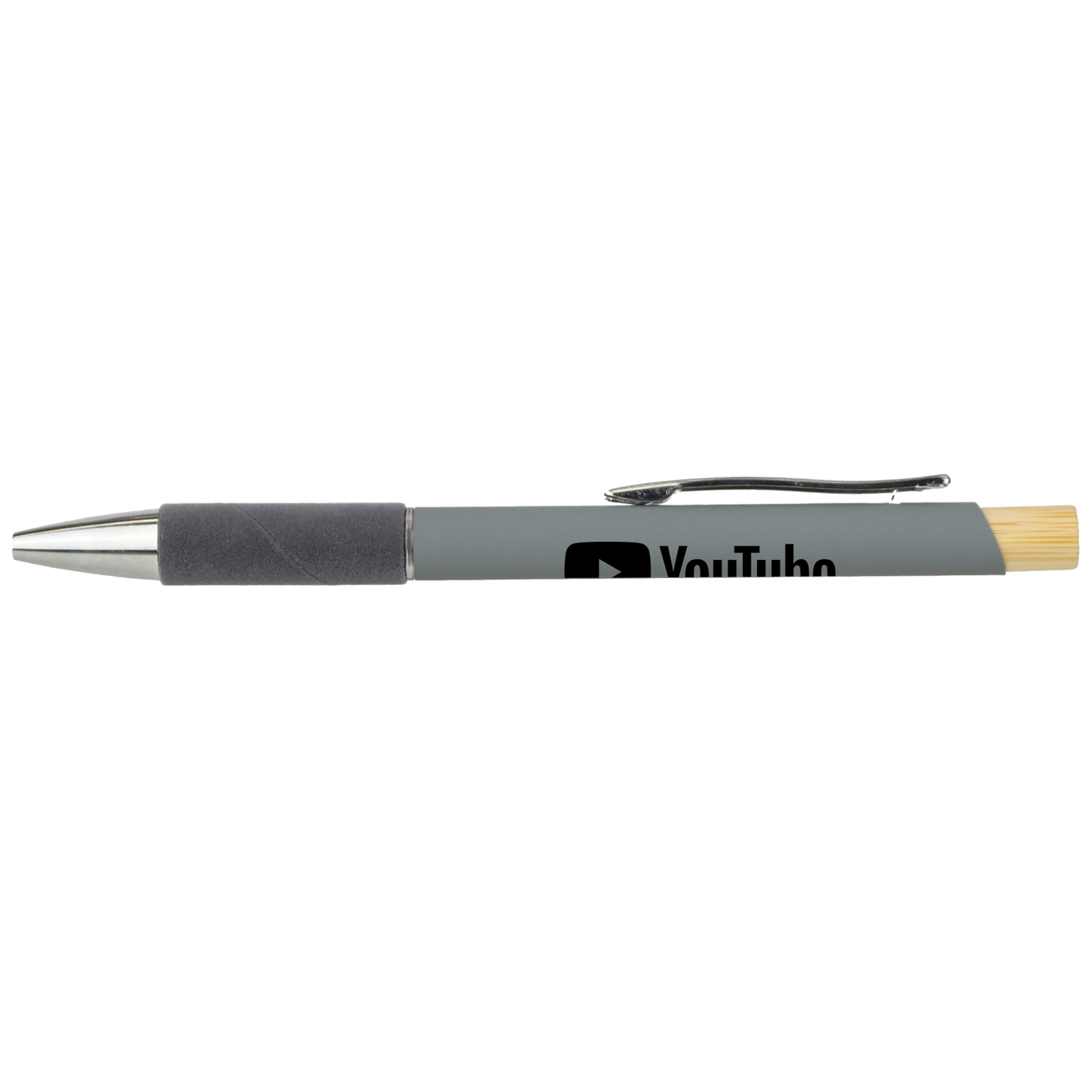 Recycled Aluminum Pen Featuring a Velvet Grip