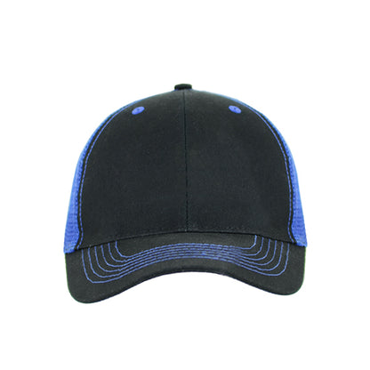 Color Accent Mesh Snapback Cap