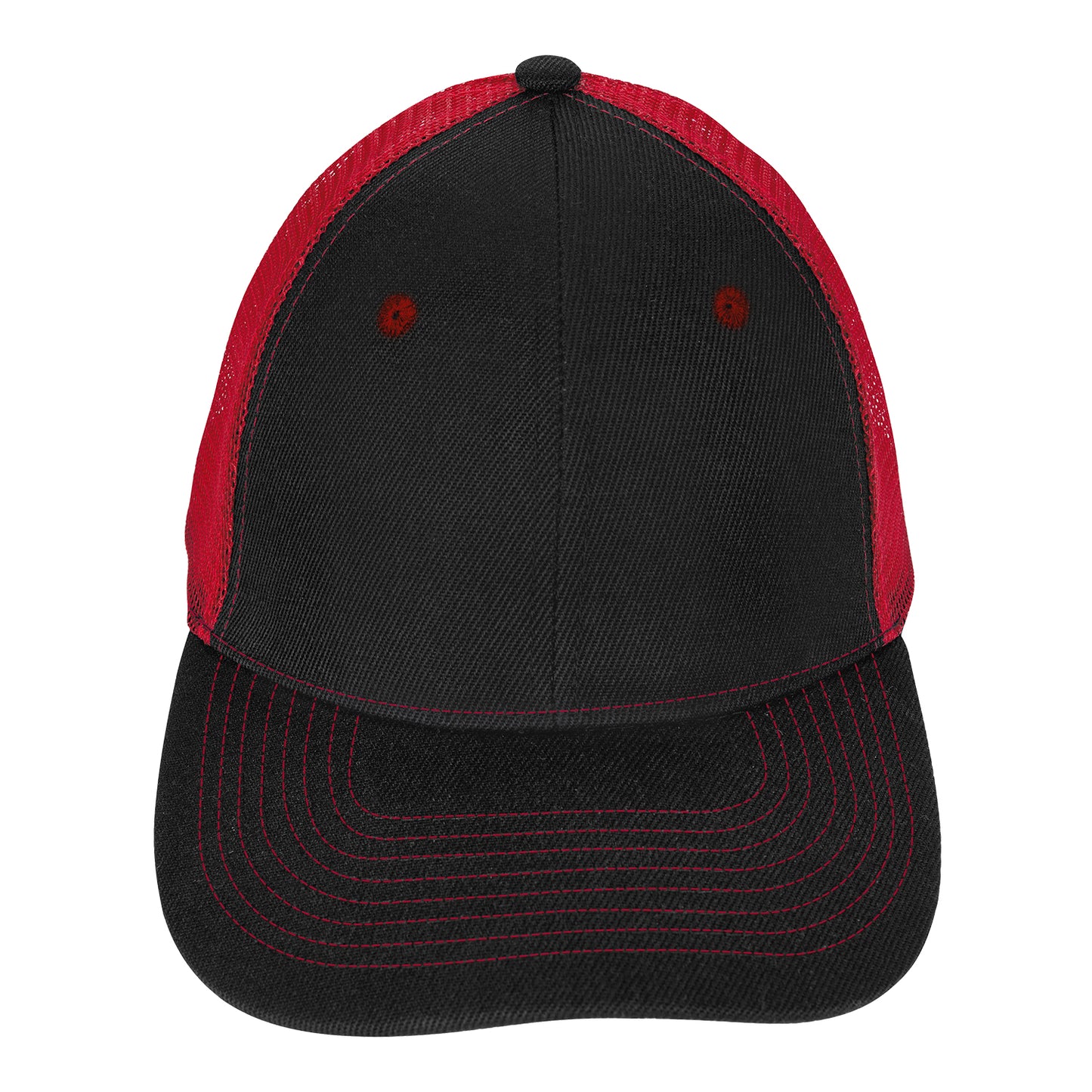 Mid-Profile Accent Mesh Snapback Cap