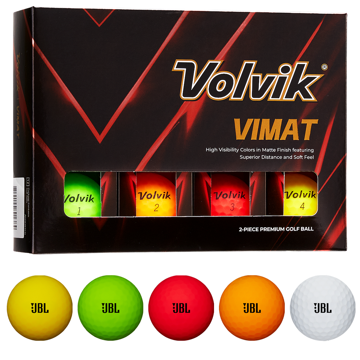 Green Volvik Vimat Soft Golf Ball