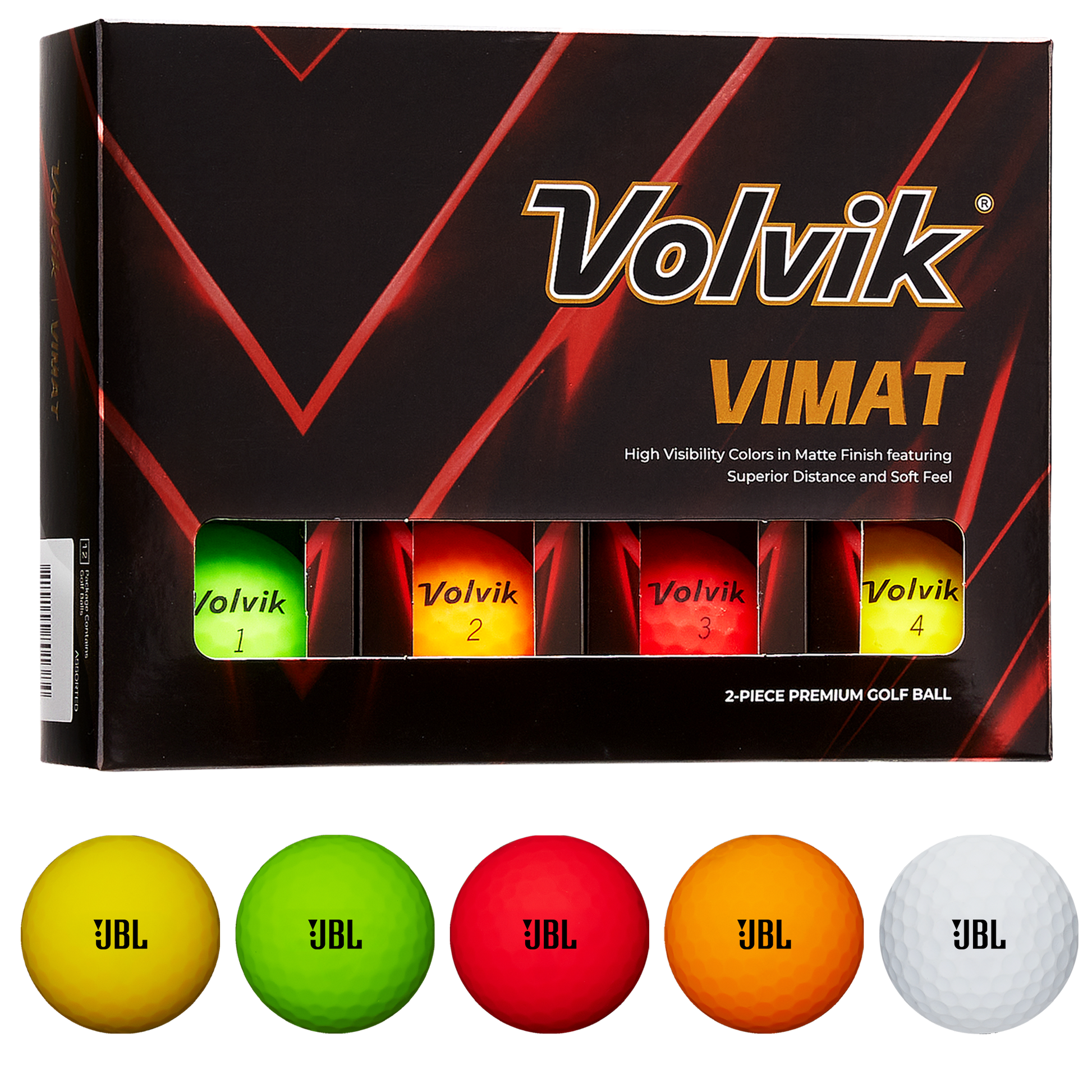 Green Volvik Vimat Soft Golf Ball