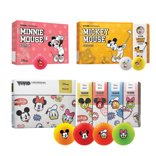 Assorted Volvik Vivid Disney Dozen