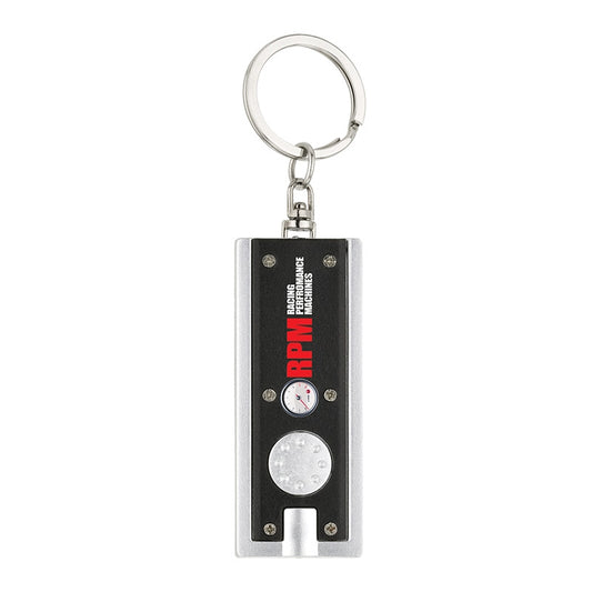 Black Ester Flashlight Keyring