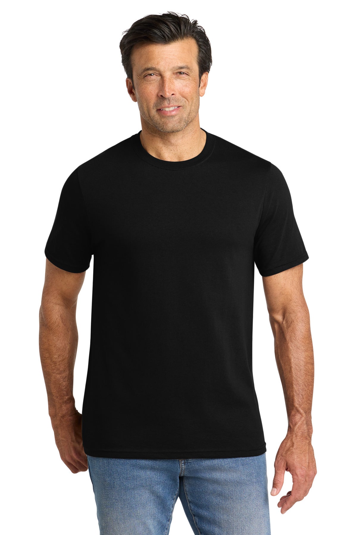 SanMar VL100_deepblack_model_front.jpg