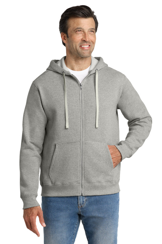 Volunteer Knitwear Chore Fleece Full-Zip Hoodie VL130ZH