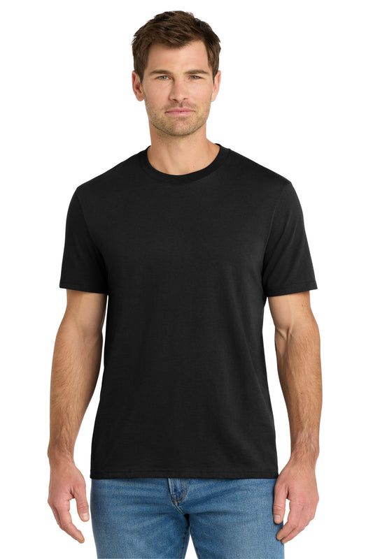 Front View of DeepBlack Volunteer Knitwear Daily Tee VL45  - S