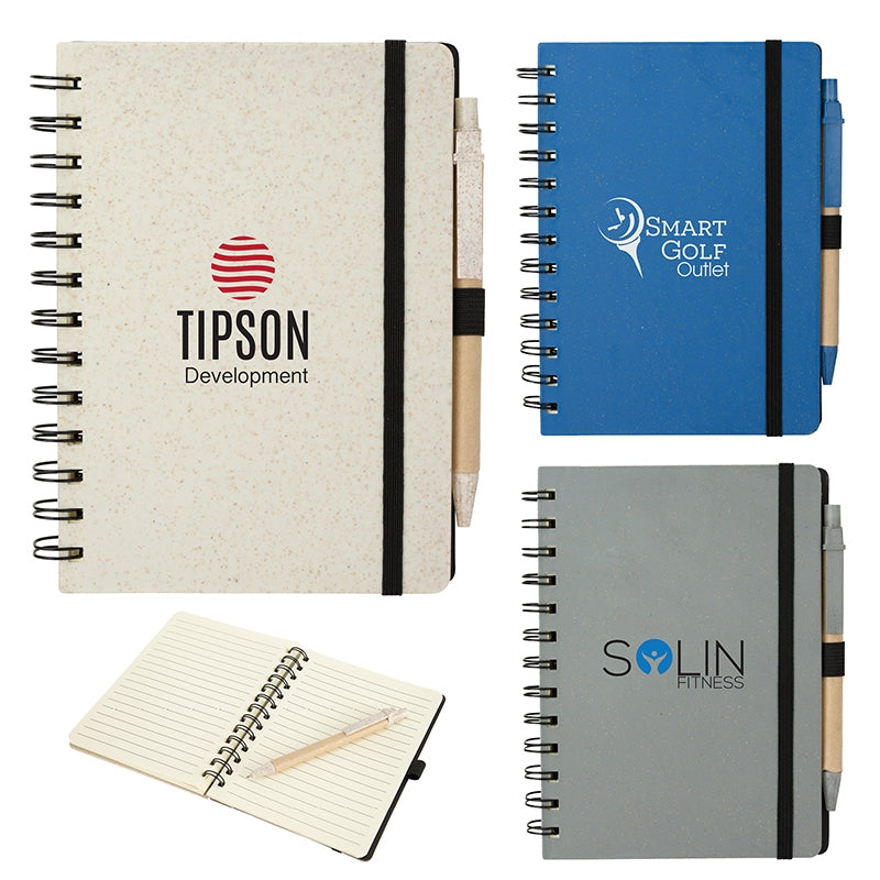 N/A Venture Junior Wheatstraw Notebook & Pen