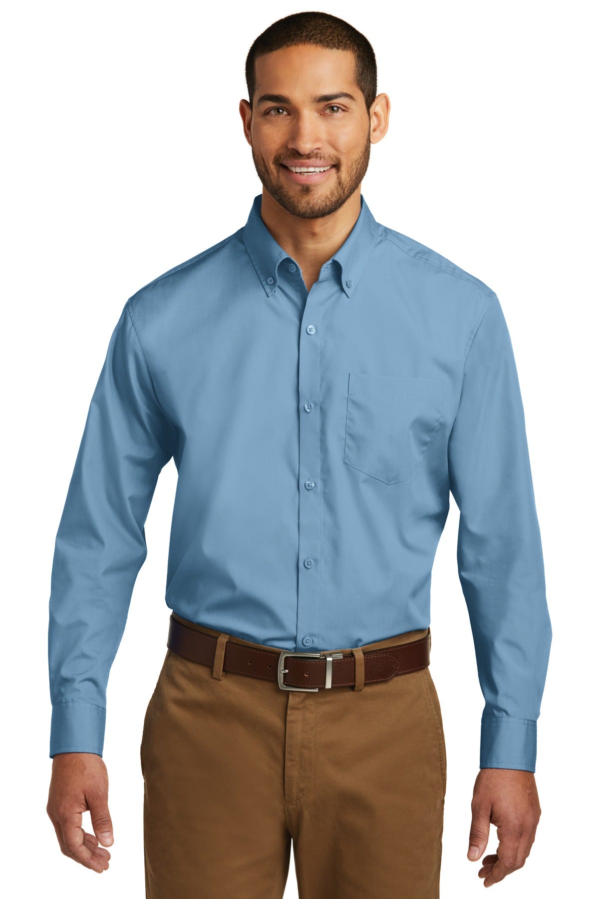 SanMar W100_carolinablue_model_front_072017.jpg