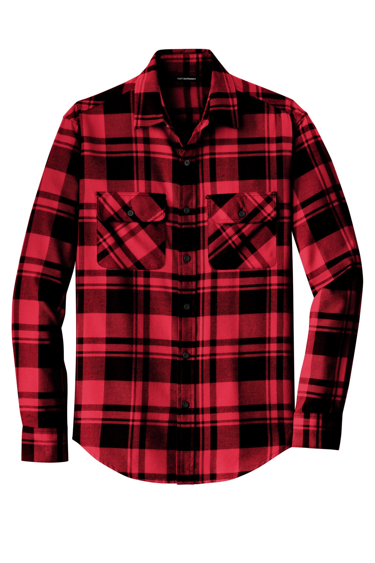 Port Authority Plaid Flannel Shirt. W668