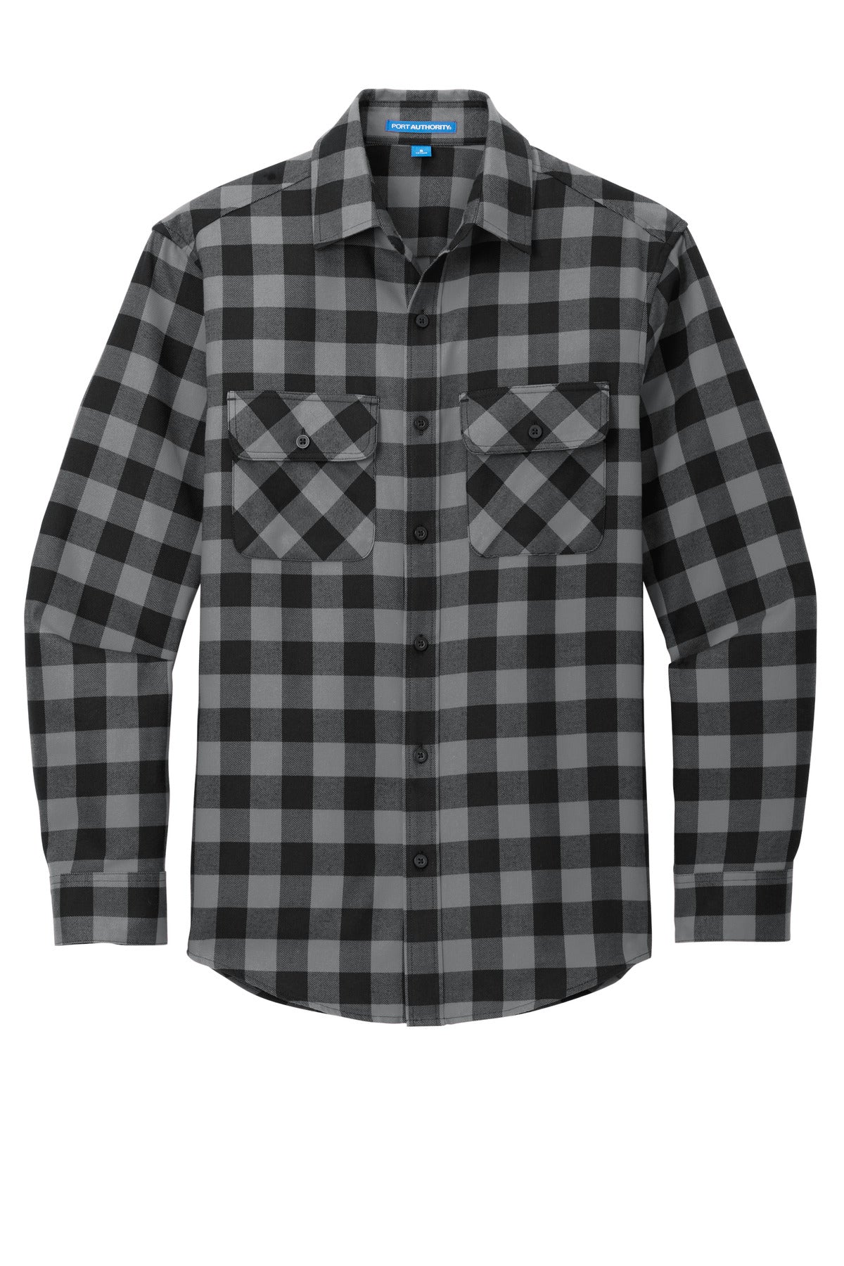Port Authority Plaid Flannel Shirt. W668