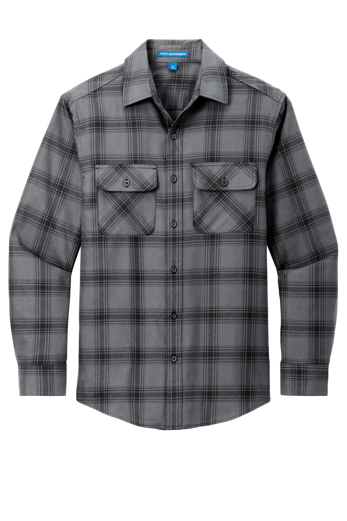 Port Authority Plaid Flannel Shirt. W668