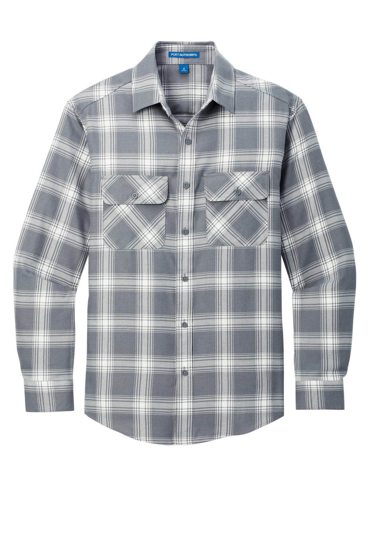 Port Authority Plaid Flannel Shirt. W668