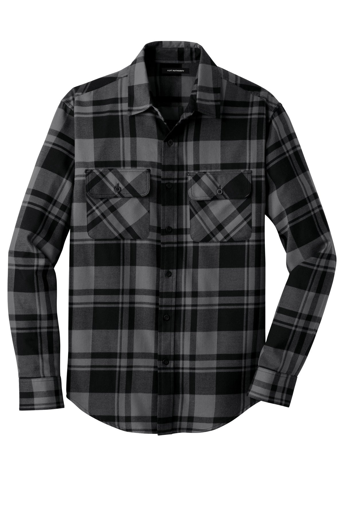 Port Authority Plaid Flannel Shirt. W668