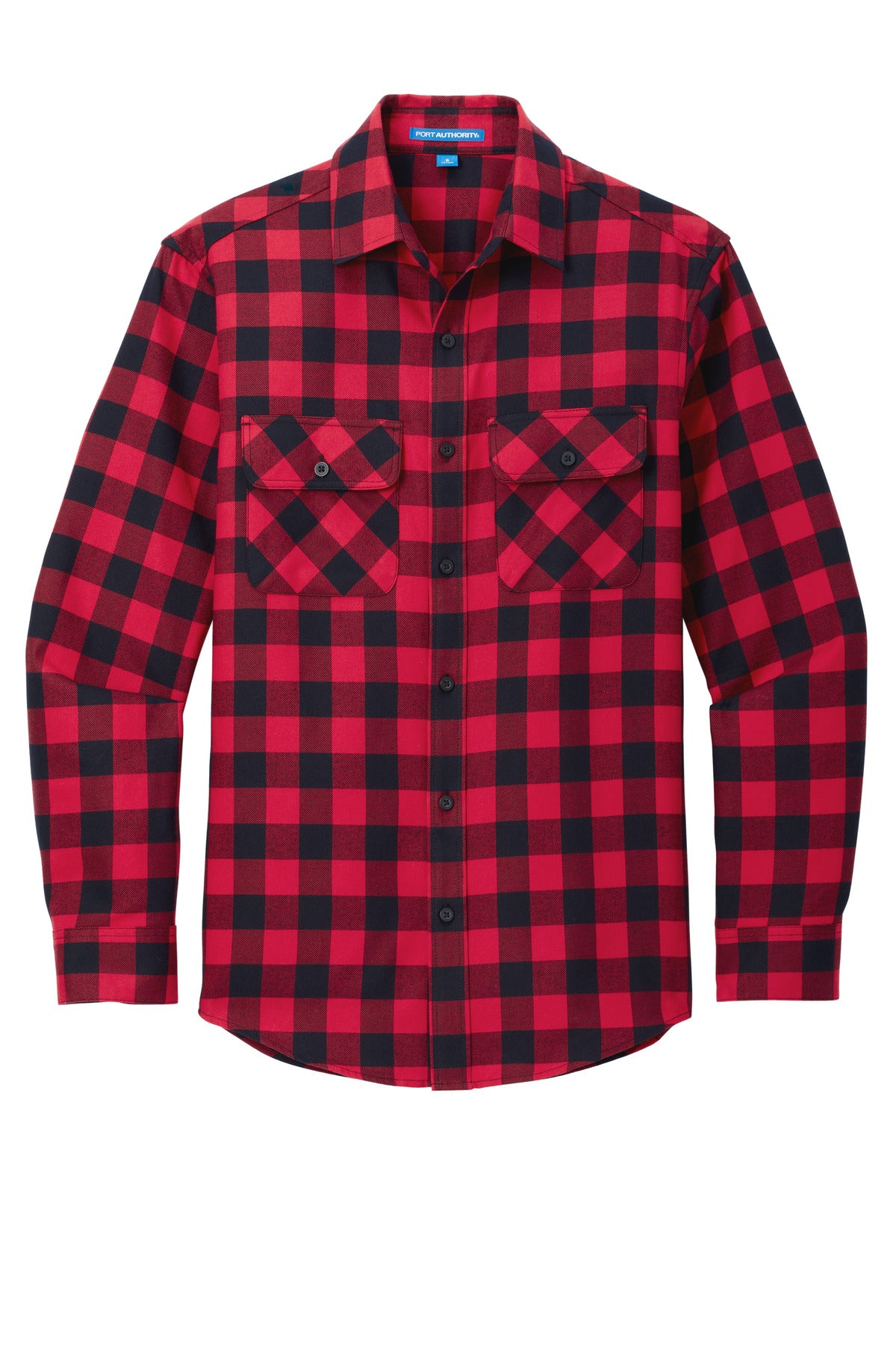 Port Authority Plaid Flannel Shirt. W668