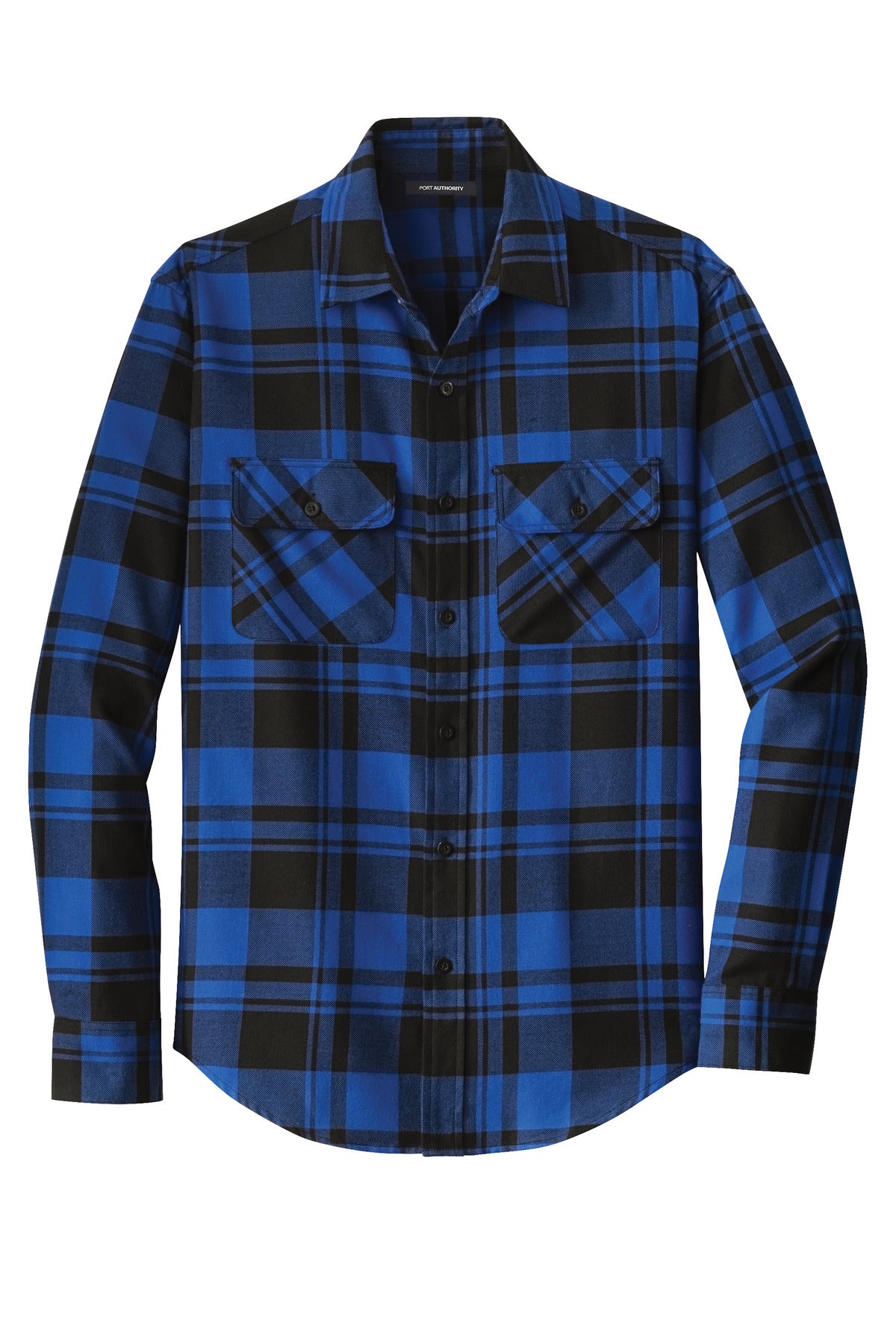 Port Authority Plaid Flannel Shirt. W668