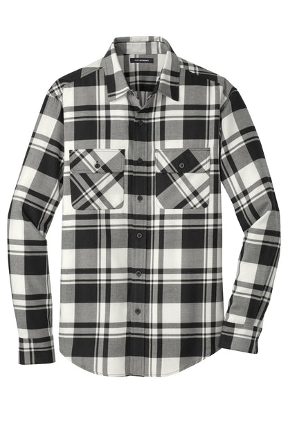 Port Authority Plaid Flannel Shirt. W668