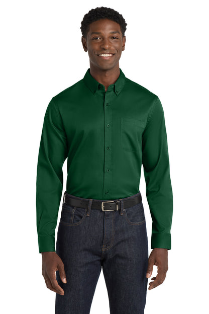 SanMar W808_darkgreen_model_front.jpg