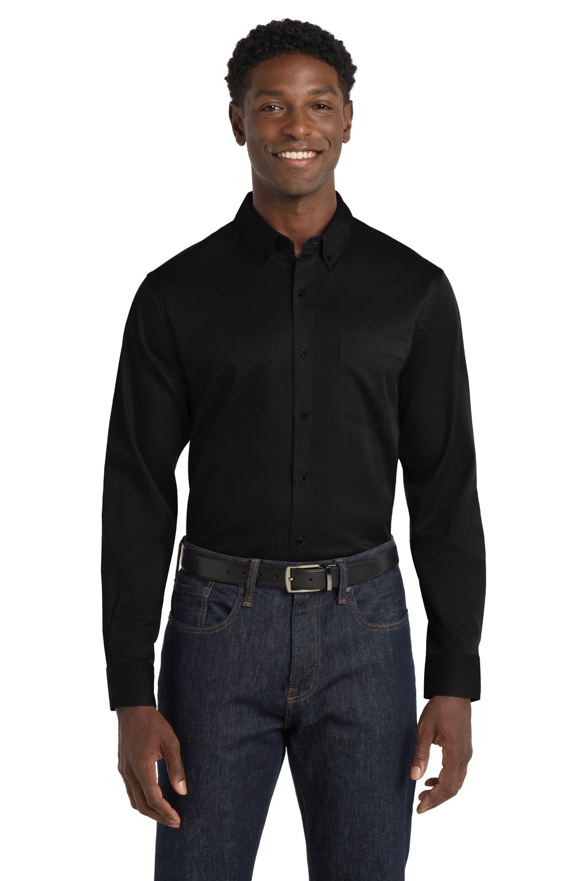 SanMar W808_deepblack_model_front.jpg