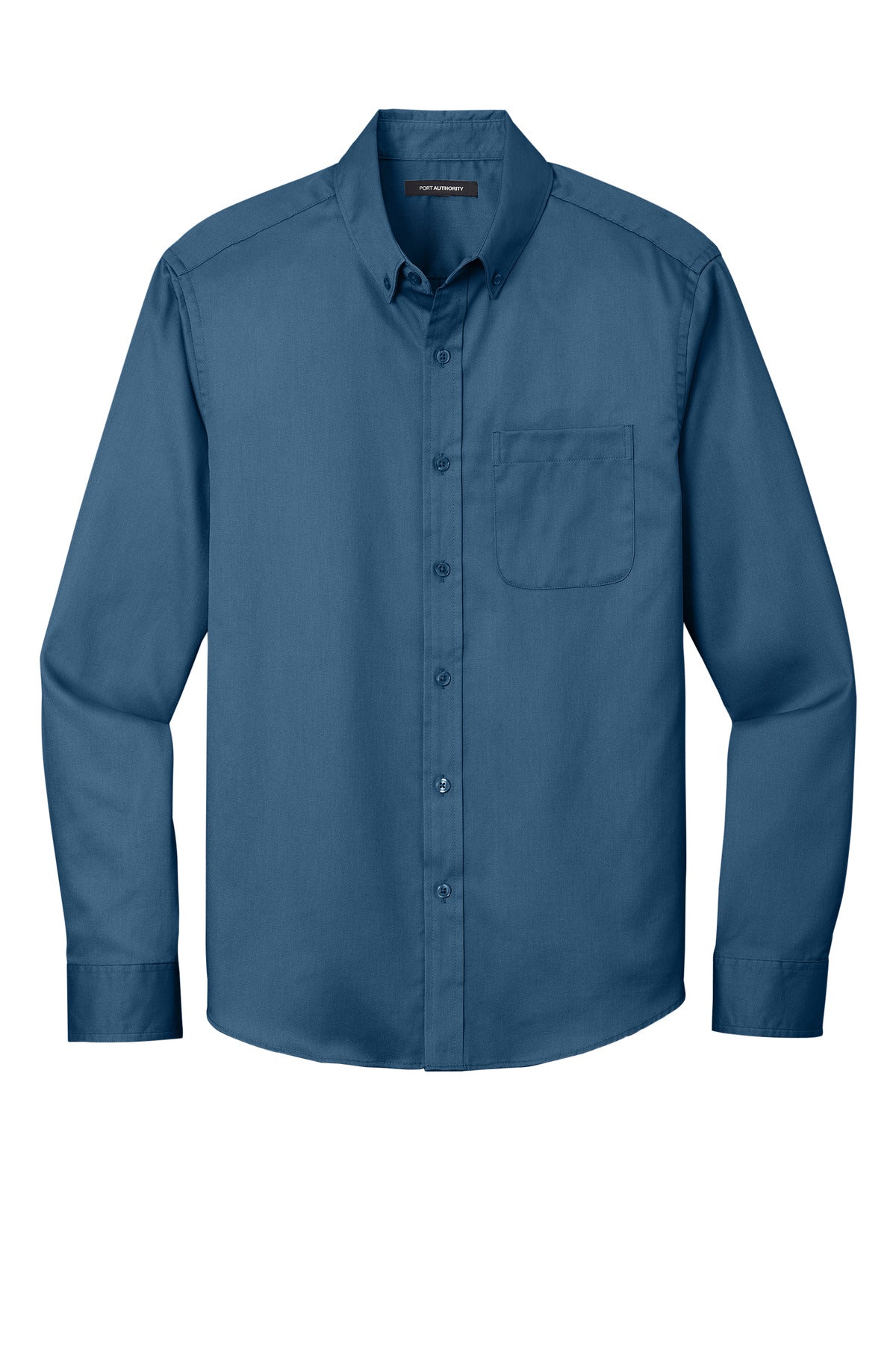 Port Authority Long Sleeve SuperPro React Twill Shirt. W808