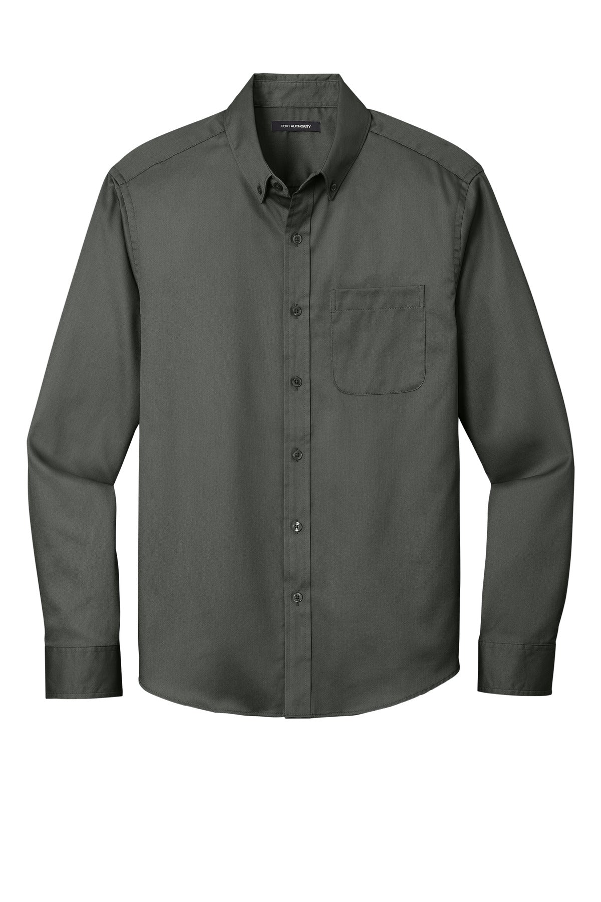 Port Authority Long Sleeve SuperPro React Twill Shirt. W808