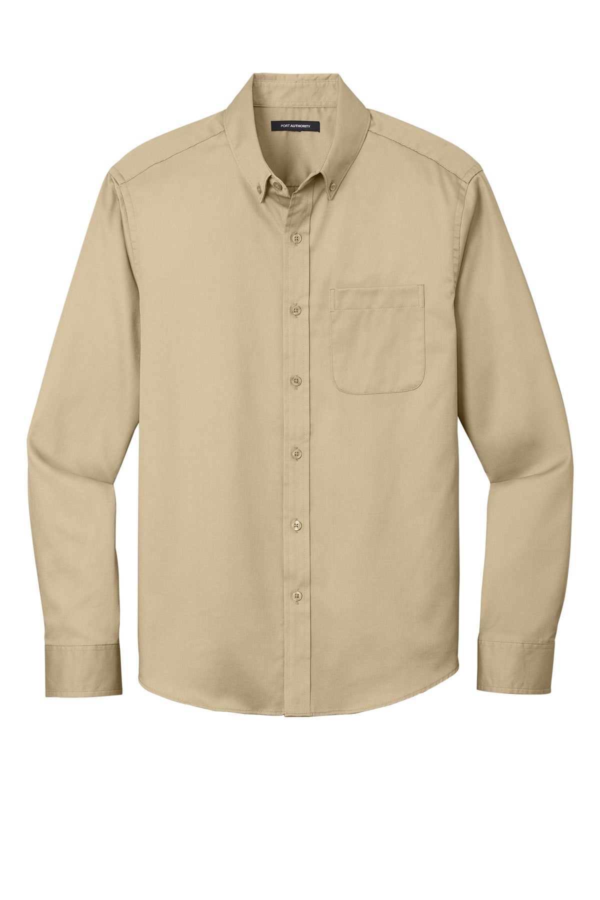 Port Authority Long Sleeve SuperPro React Twill Shirt. W808