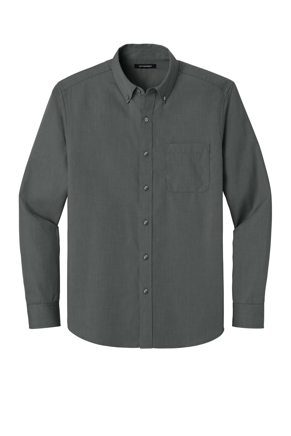 Port Authority Long Sleeve Nailhead Easy Care Shirt W816