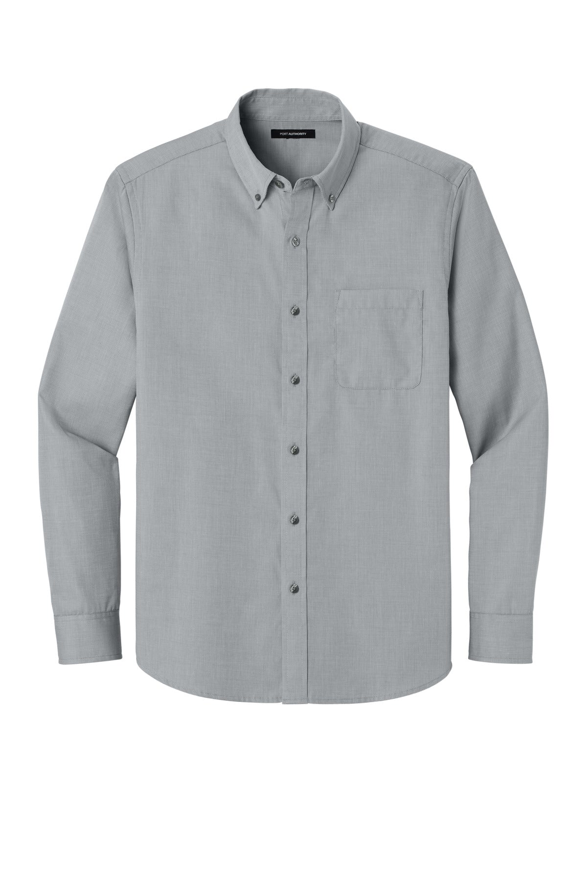 Port Authority Long Sleeve Nailhead Easy Care Shirt W816