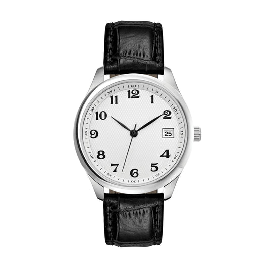 Classic Style Dress Watch Unisex Dress Watch with Date Display