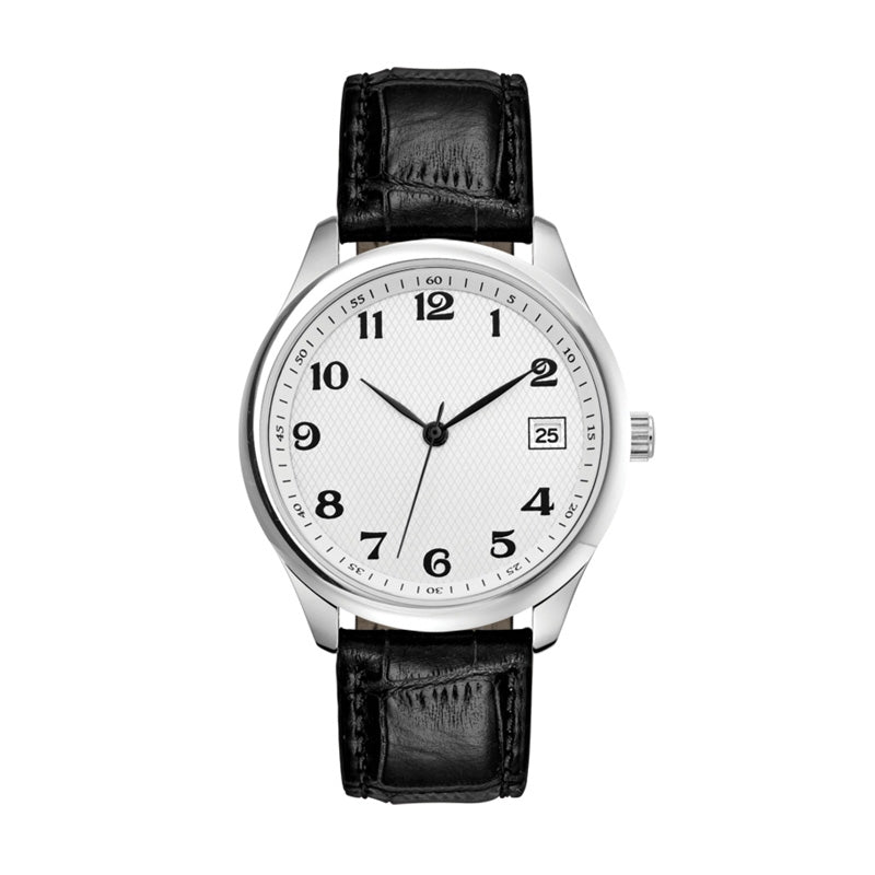 N/A Classic Style Dress Watch Unisex Dress Watch with Date Display