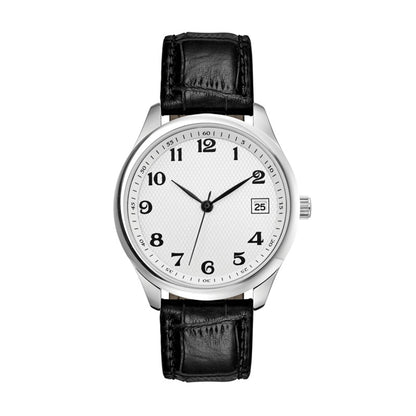 N/A Classic Style Dress Watch Unisex Dress Watch with Date Display