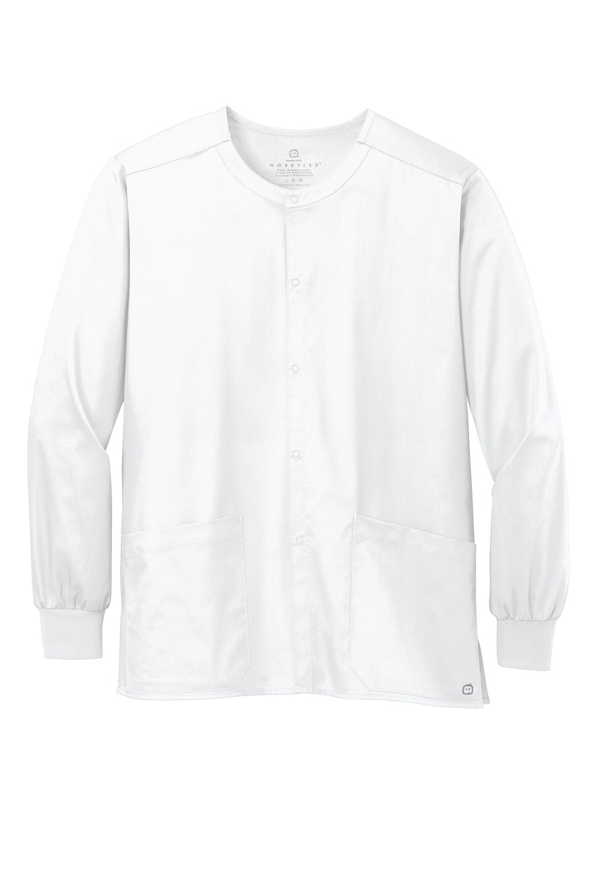 Wink Unisex WorkFlex Snap-Front Scrub Jacket WW3080