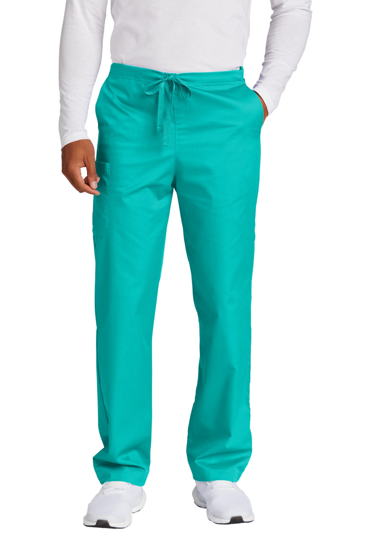 SanMar WW3150_teal_model_front.jpg