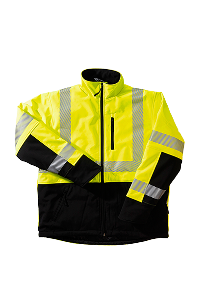 Yellow Xtreme-Flex™ Insulated Soft Shell No Hood Jacket  - S