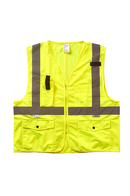 Xtreme Visibility Surveyor Class 2 Zip Vest