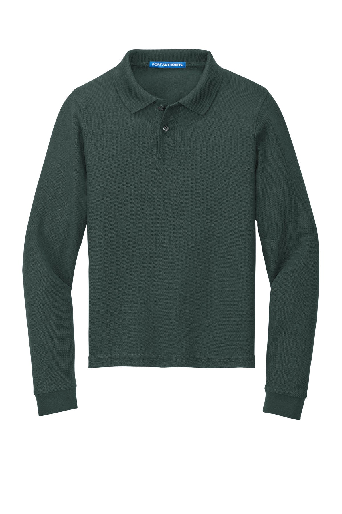 Port Authority Youth Long Sleeve Silk Touch Polo. Y500LS