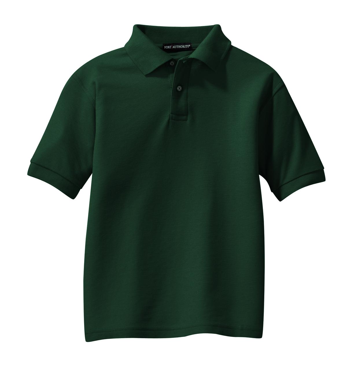 Port Authority Youth Silk Touch Polo. Y500