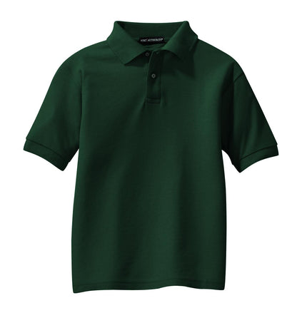 Port Authority Youth Silk Touch Polo. Y500