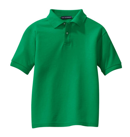 Port Authority Youth Silk Touch Polo. Y500
