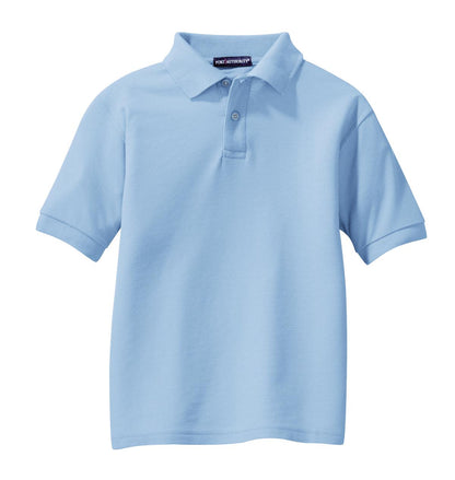 Port Authority Youth Silk Touch Polo. Y500