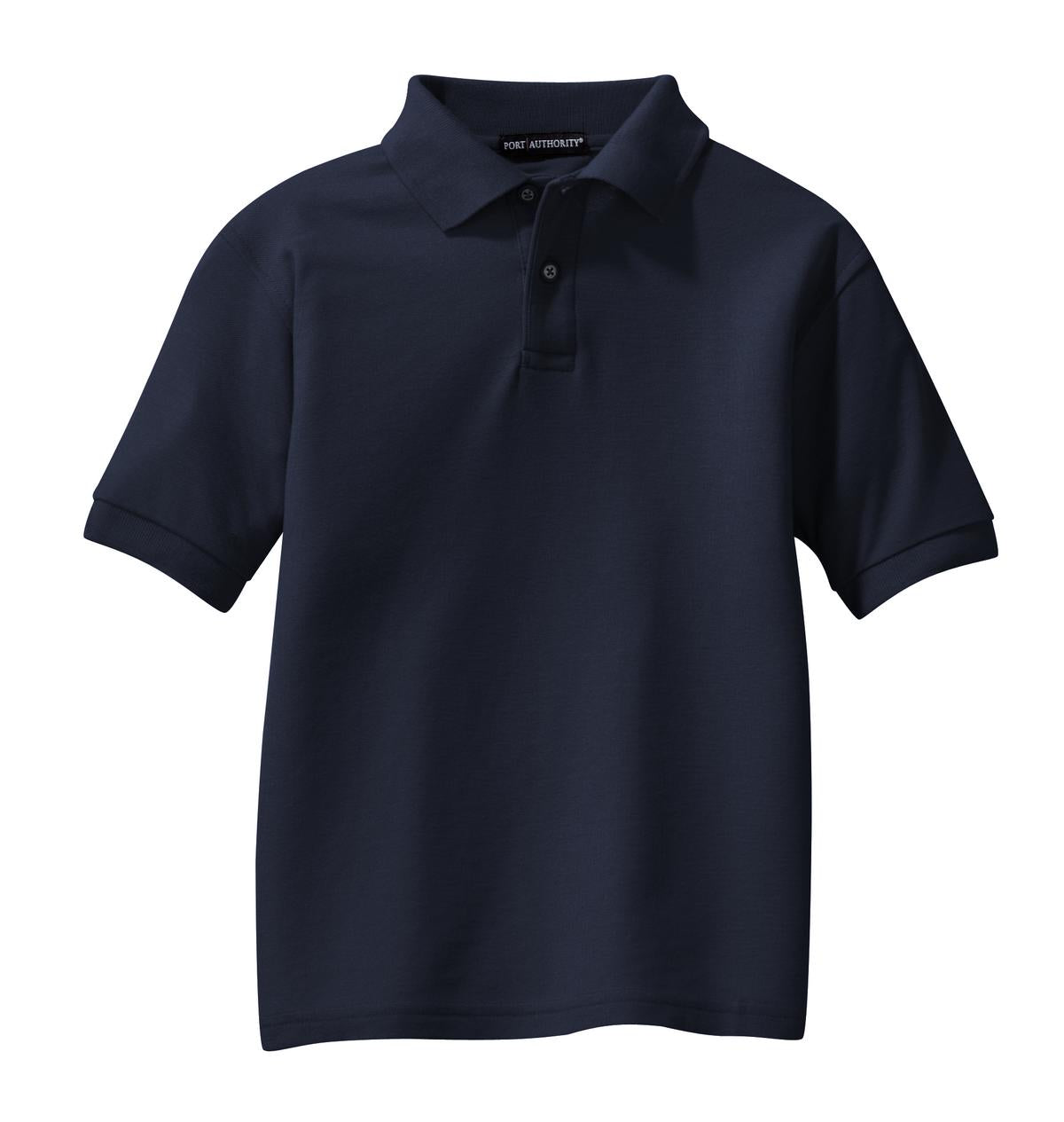 Port Authority Youth Silk Touch Polo. Y500