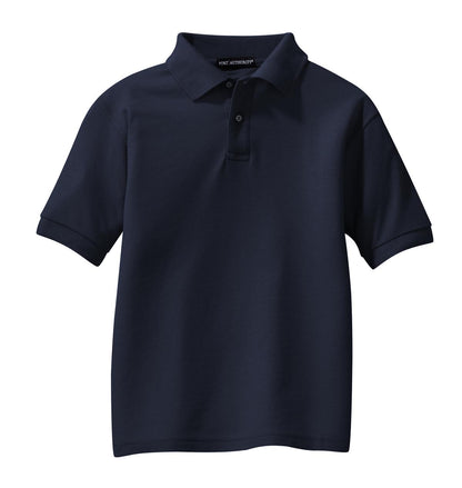 Port Authority Youth Silk Touch Polo. Y500
