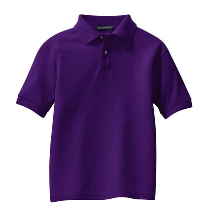 Port Authority Youth Silk Touch Polo. Y500