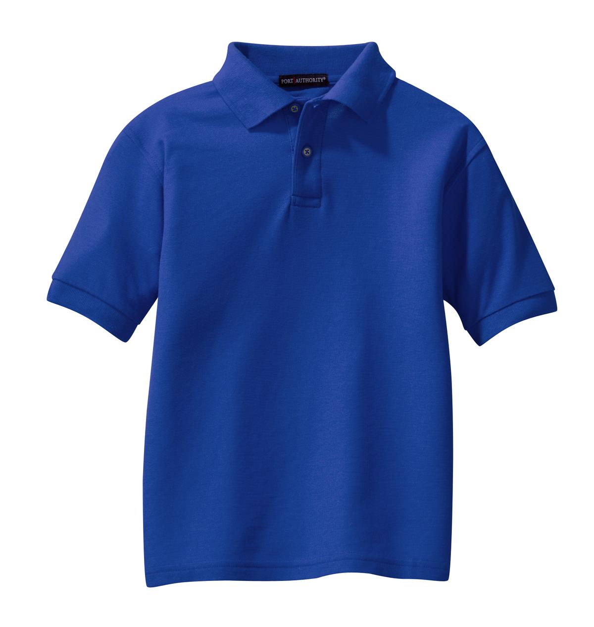 Port Authority Youth Silk Touch Polo. Y500