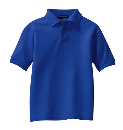 Port Authority Youth Silk Touch Polo. Y500